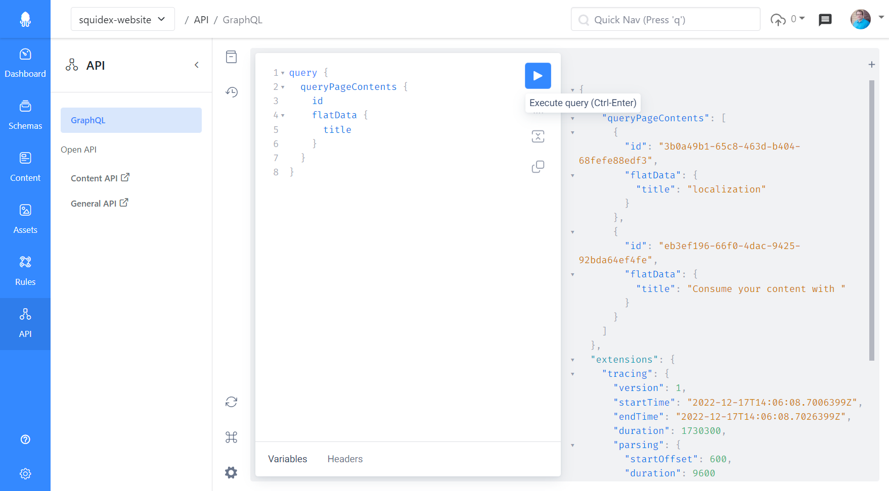 HTTP Endpoints to fetch content from apps and services